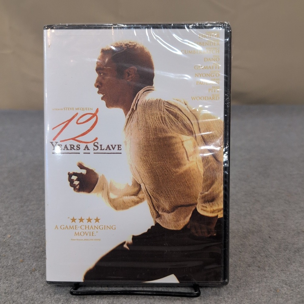 12 Years a Slave DVD Steve McQueen Chiwetel Ejiofor New Sealed Drama Movie